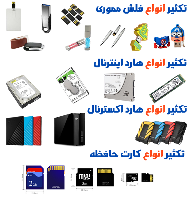 تکثیر انواع حافظه